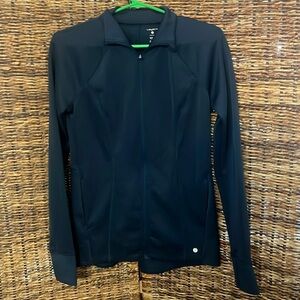 Navy Blue Athletic Jacket